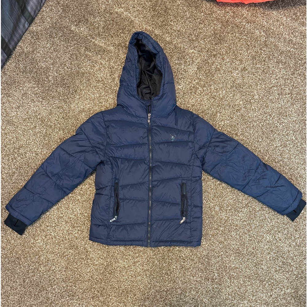 Spyder boys puffer coat NAVY